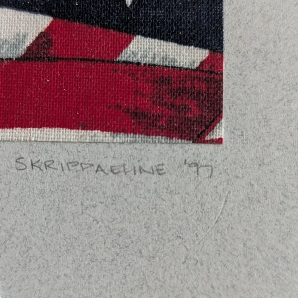 Vintage 1997 S Krippaehne Patriotic Greeting Cards Set of 10 Flag Statue Liberty